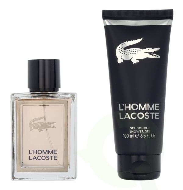 Lacoste L'Homme Giftset 150 ml Edt Spray 50ml/Shower Gel 100ml