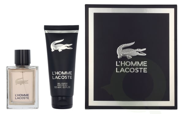 Lacoste L'Homme Giftset 150 ml Edt Spray 50ml/Shower Gel 100ml