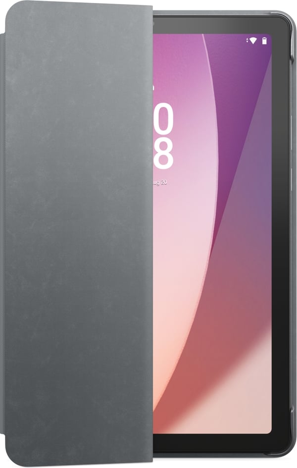 Lenovo Folio Case for Tab M9 -suojakuori, harmaa