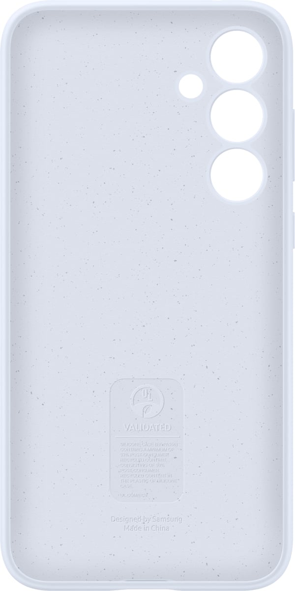 Samsung Galaxy A35 silikoneetui, lyseblå