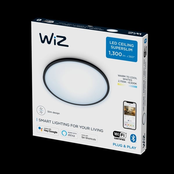 WiZ SuperSlim WiZ Ceiling 14W B RD 27-65K TW