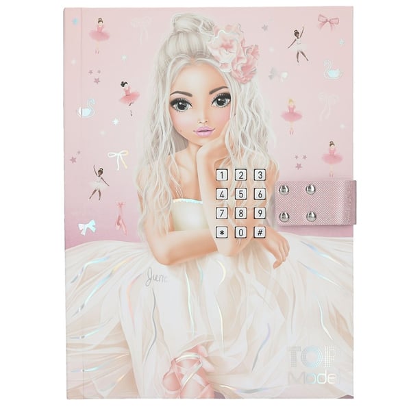 TOPModel TOPModel Dagbog med kode og lyd BALLET - (413609)