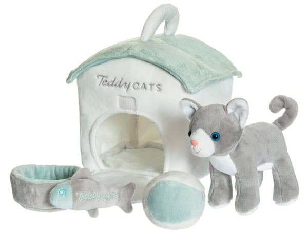 Teddykompaniet Legesæt med bamsekatte - (TK4218)