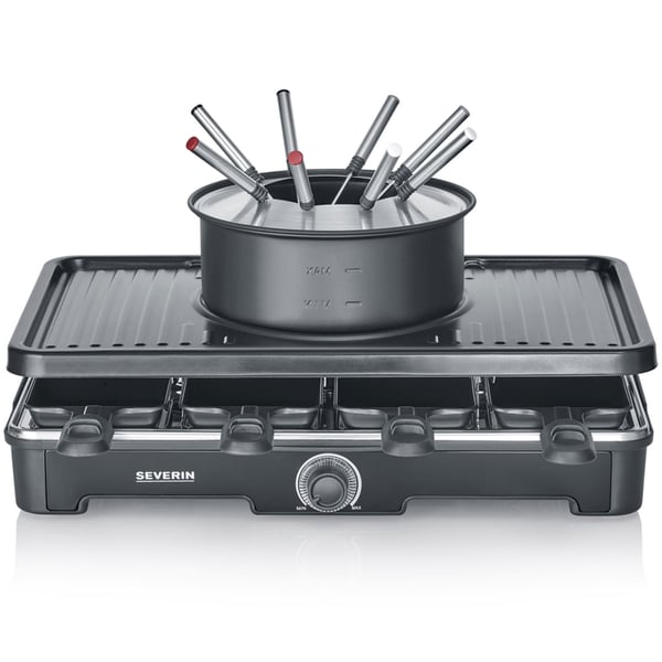 Severin Fondue/Raclette Kombinerad 8pannor  2in1 RG 2347