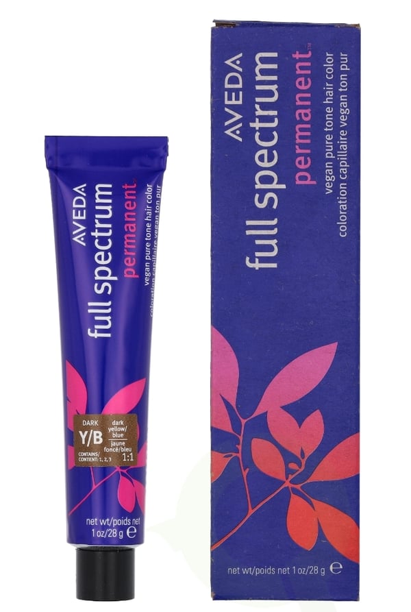 Aveda Full Spectrum Permanent Vegan Pure Tone Hair Color 28 g Yellow Blue