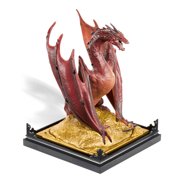Noble Collection Smaug Diorama - Hobbitten Bilbo - Samlerfigur