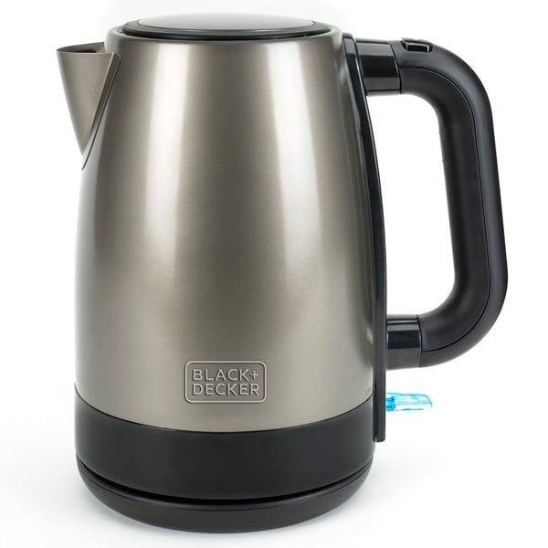 BLACK+DECKER Vannkoker 2200W 1,7L Børstet Rustfritt Stål