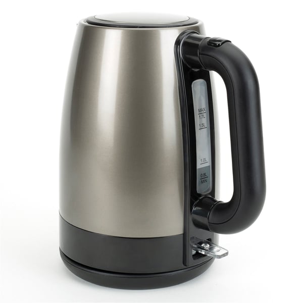 BLACK+DECKER Vannkoker 2200W 1,7L Børstet Rustfritt Stål