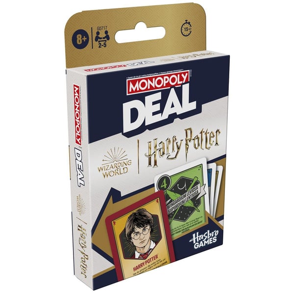 Hasbro gaming Kortspill Monopoly Deal Harry Potter (SE/FI)
