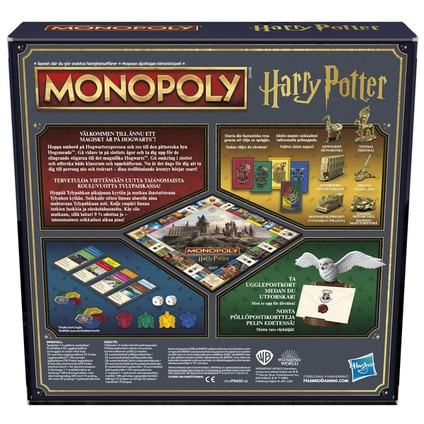 Hasbro gaming Brætspil Monopoly: Harry Potter (SE/FI)