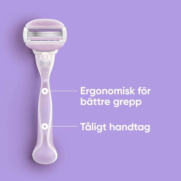 Gillette Rakhyvel Comfortglide Breeze + 2st rakblad