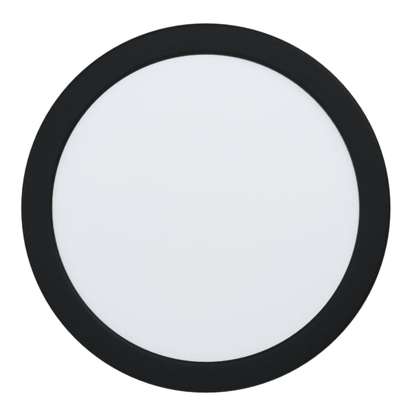 Eglo Fueva-Z Smart innfelt lys Ø21,6 cm - Svart, Zigbee & Bluetooth