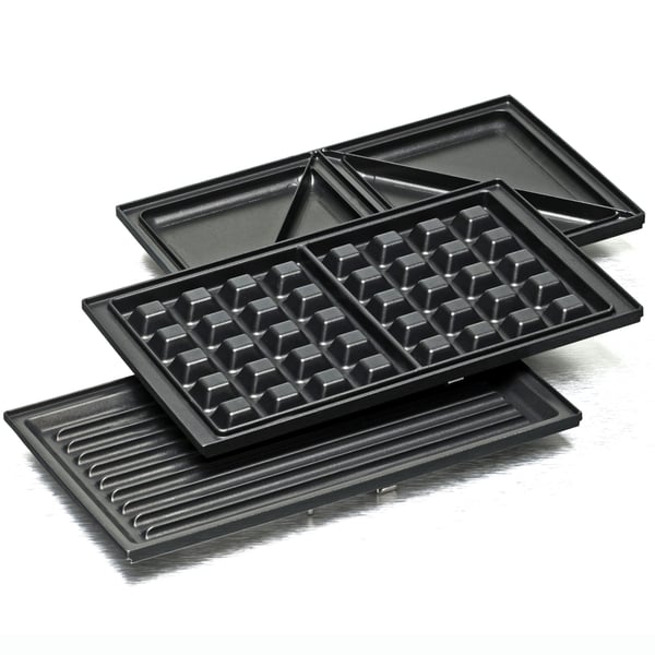 Rommelsbacher Multitoast & Grill 3-i-1 Max SWG 700 Belgisk våffla