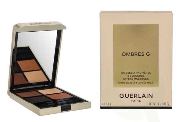 Guerlain Ombres G Eyeshadow Quad Multi-Effect 6 g #940 Royal Jungle/4 x 1,5g