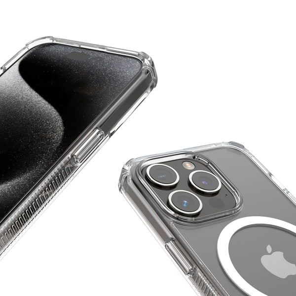 Hama Mobilcover Extreme Protect iPhone 16 Pro MagCase Transparent