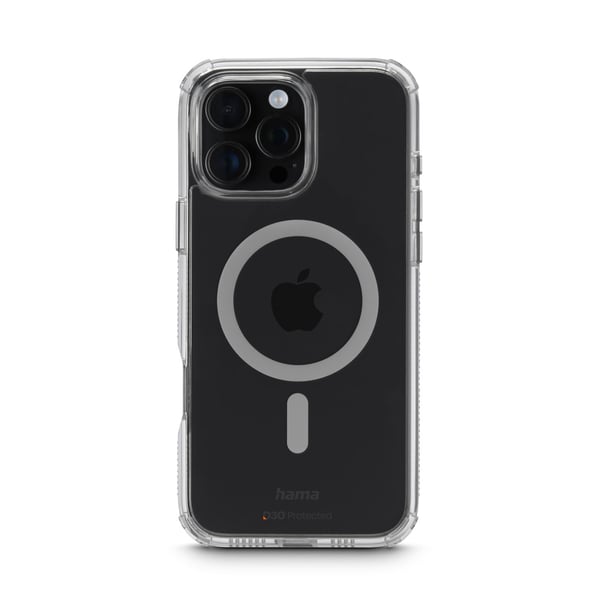 Hama Mobilcover Extreme Protect iPhone 16 Pro Max MagCase Transparent