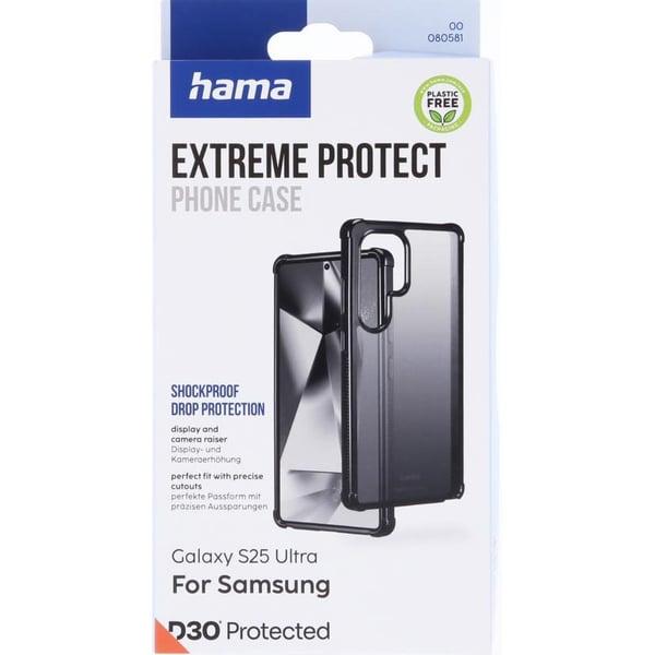Hama Mobildeksel Extreme Protect Samsung Galaxy S25 Ultra Svart