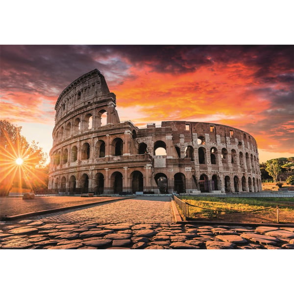 Clementoni Puslespil 1000 Pcs CB Roman Sunset