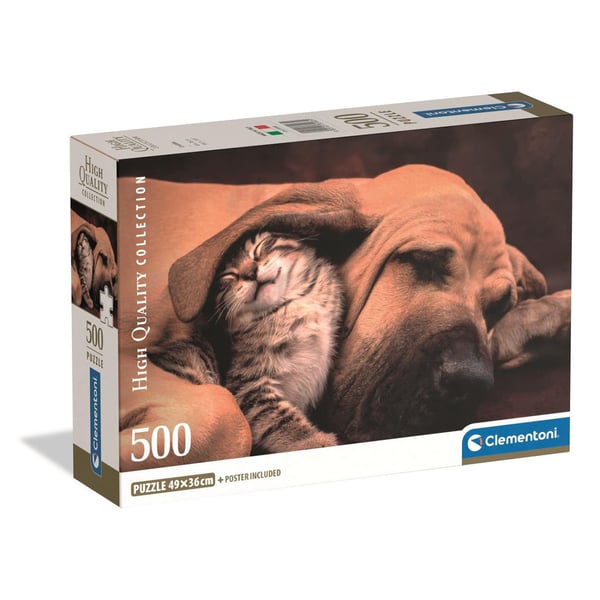 Clementoni Puslespill 500 Pcs CB High Quality Collection Cuddles