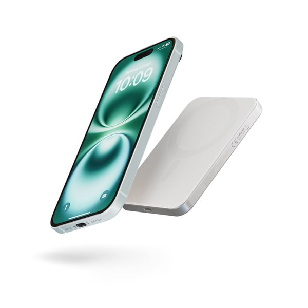 Zens Powerbank Pro 1 Slim 5.000 mAh Hvit