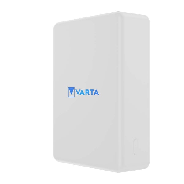 Varta Mag Pro trådløs strømbank 10 000 mAh - hvit utgave