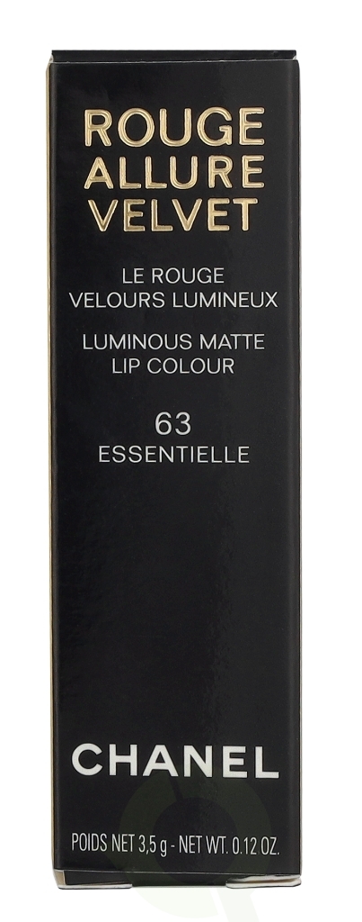Chanel Rouge Allure Velvet Luminous Matte Lip Colour 3.5 g #63 Essentielle