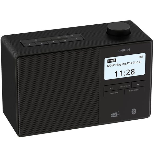 Philips Radio DAB+/FM Bluetooth TAR5600/10 Svart