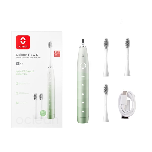 Oclean Elektrisk Tandborste Flow S 20 Grön