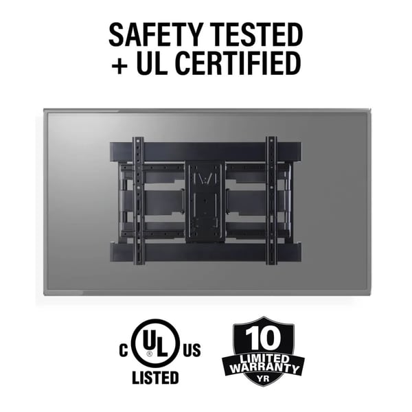 SANUS TV-ophæng Max Vesa 600x450 40"-90" Full Motion Sort