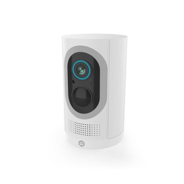 Nedis SmartLife Utendørs kamera | Søkelys | 3MP Full HD 1296p | IP65 | Maks. batteri levetid: 6 Måned | Cloud Storage (valgfritt) / microSD (ikke inkl