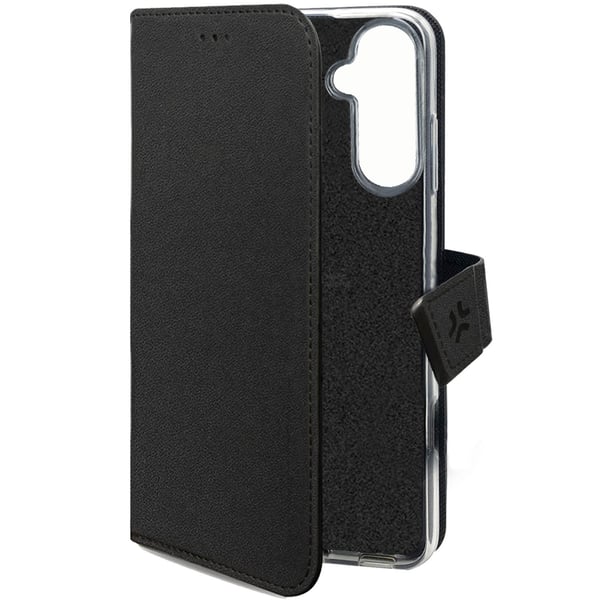 Celly Wally Wallet Case Galaxy Galaxy S25 FE Svart