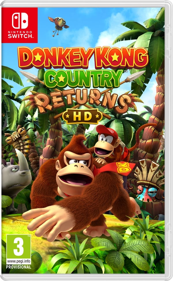 Donkey Kong Country Returns HD (UK /Nordic) (Switch)