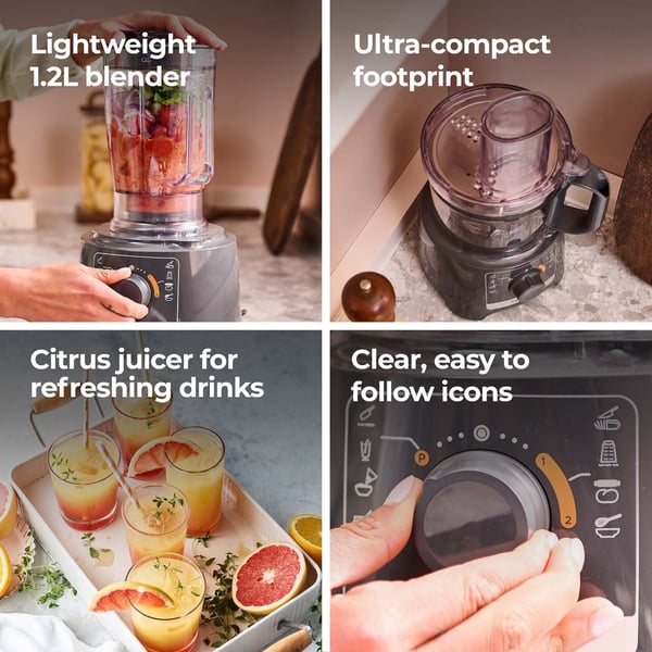 Kenwood Matberedare  FDP31.360GY MultiPro Compact