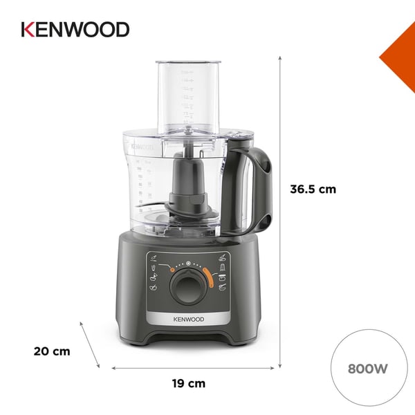 Kenwood Matberedare  FDP31.360GY MultiPro Compact