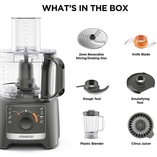 Kenwood Matberedare  FDP31.360GY MultiPro Compact