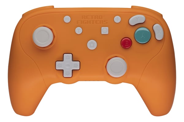 Retro-Fighters BattlerGC 2.4G-kontroller - oransje
