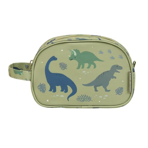 A little lovely company Toalettveske - Dinosaurer - 20,5 x 14 x 9,5 cm