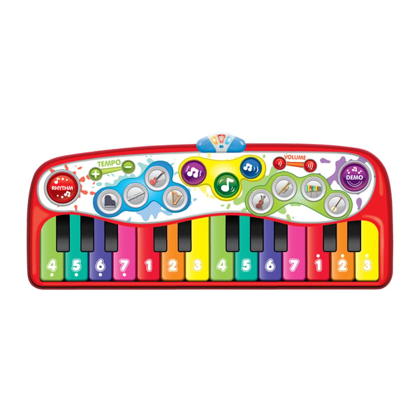 WINFUN Step-to-Play Jumbo klavermåtte (240901-NL)