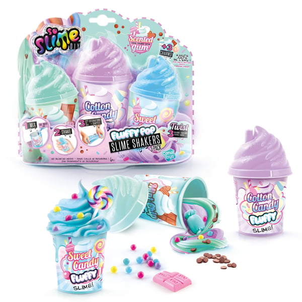 So Slime Slime Shaker Fluffy 3-pak (1101-0)