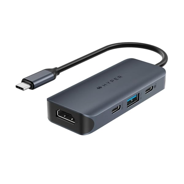 Targus Hyper - HyperDrive EcoSmart4-porttinen USB-C-keskitin Gen.2