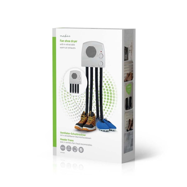 Nedis Skotørker | 350 W | 45 °C | Overopphetings vern