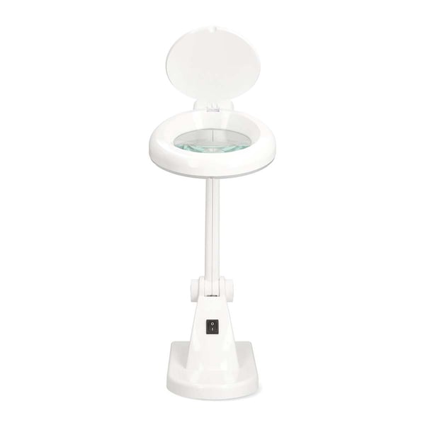 Nedis Forstørrende Bordlampe | Linse styrke: 3 + 12 Diopter | 6500 K | 6 W | 400 lm | Hvid