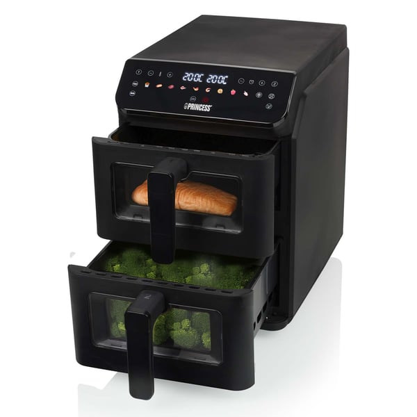 Princess Airfryer Staplad 2x5L 3000W - 182490