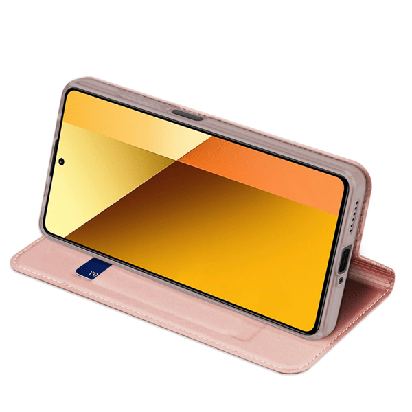 DUX DUCIS Skin Pro Xiaomi Redmi Note 13 5G Plånboksfodral PU Läder - Rosa