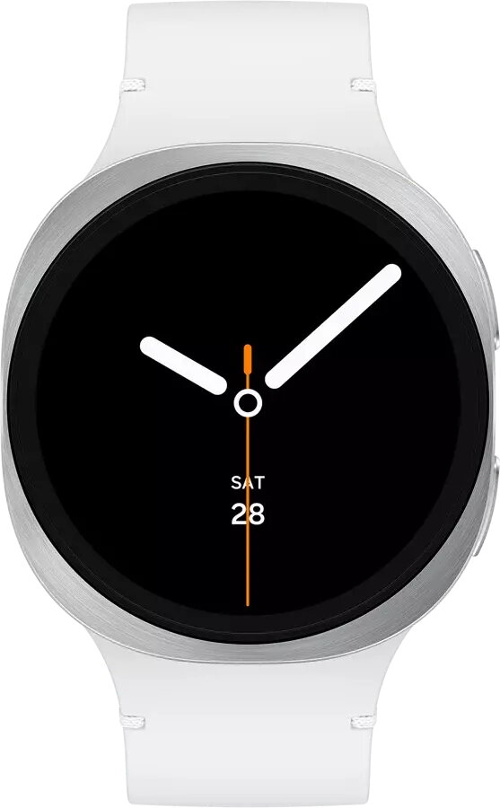 Samsung Galaxy Watch8 40mm LTE E-sim - Silver Ny, men förpackningen har öppnats.