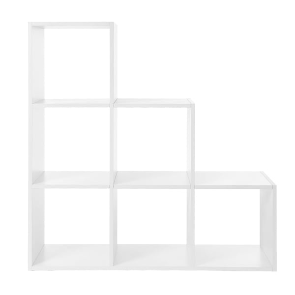 Bogreol, 97,5x97,5x29 cm, Hvid