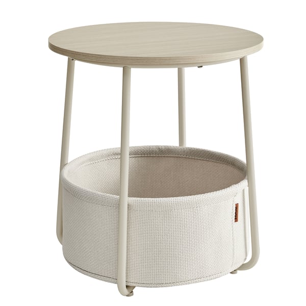 Sidebord, 45x50 cm, Beige