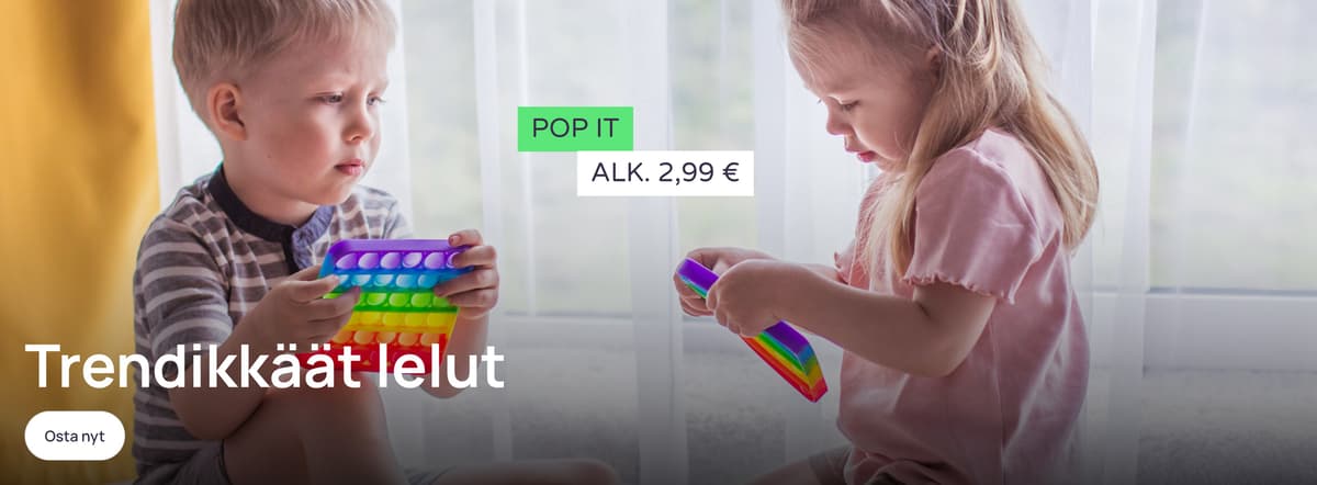 Trendikkäät lelut