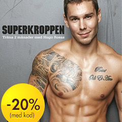Få 20% rabatt på Hugo Rosas nya bok Superkroppen