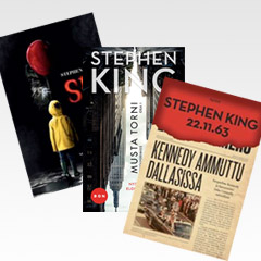 Stephen King -tarjous – jopa -71%